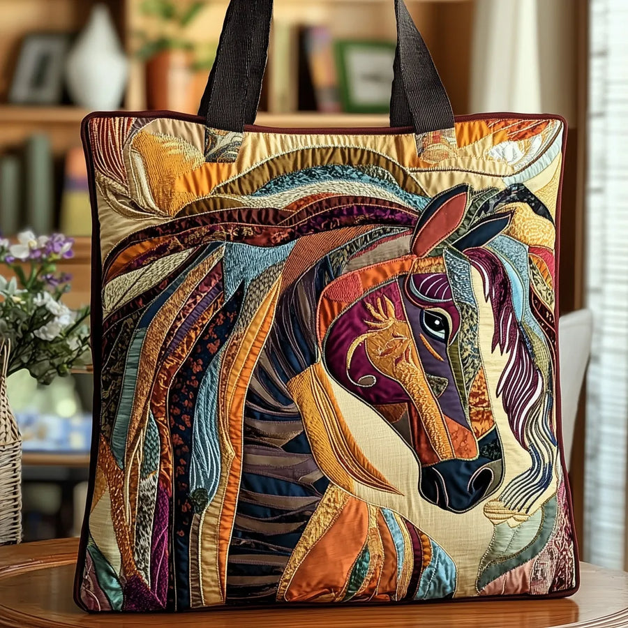 Artisan Bag - Multicoloured Mosaic Horse