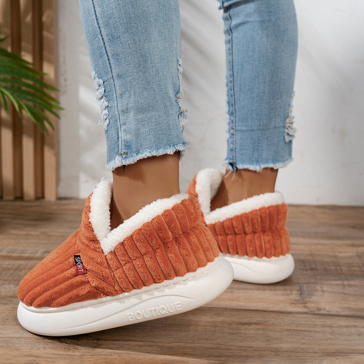 CozyStep™ Plush Home Slippers