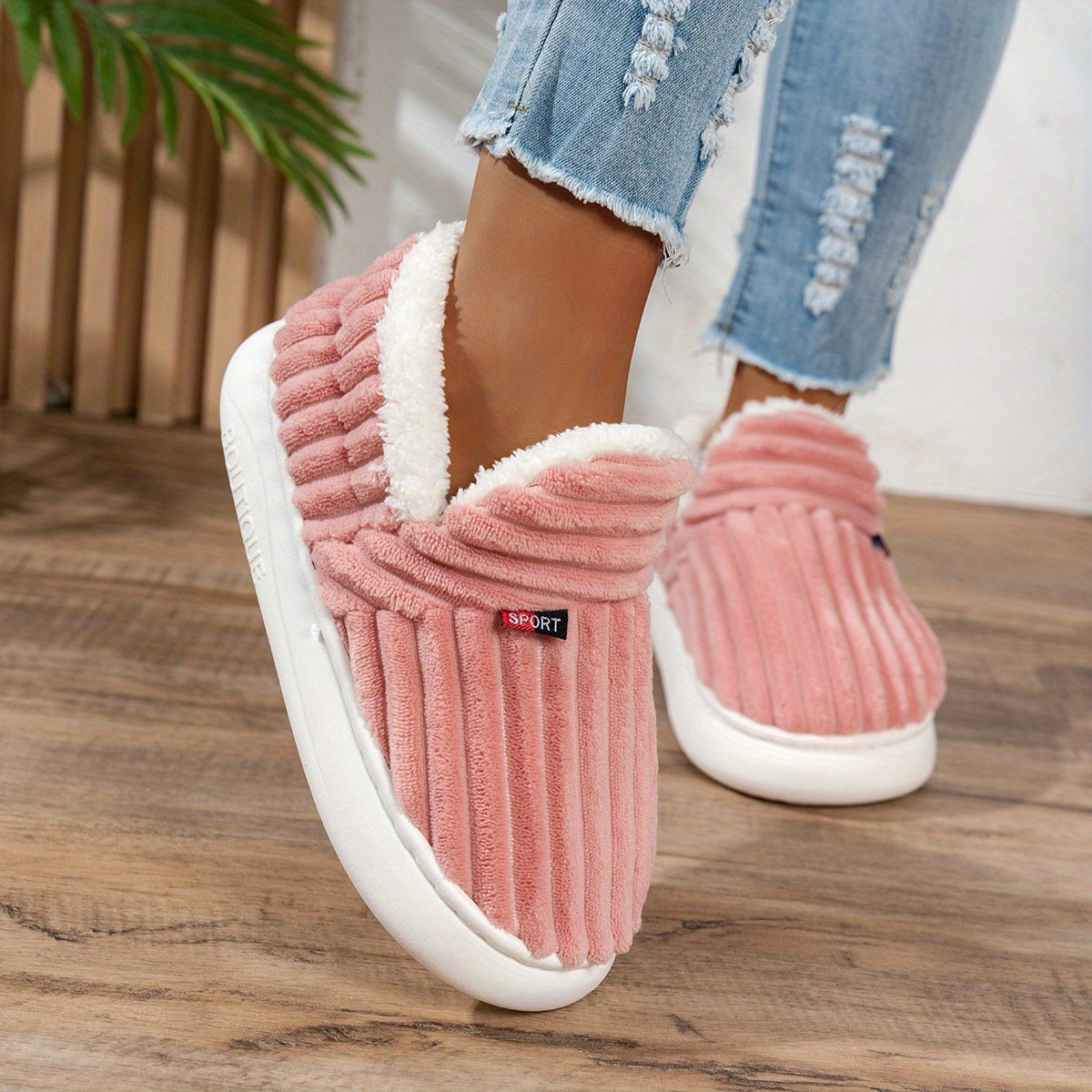 CozyStep™ Plush Home Slippers