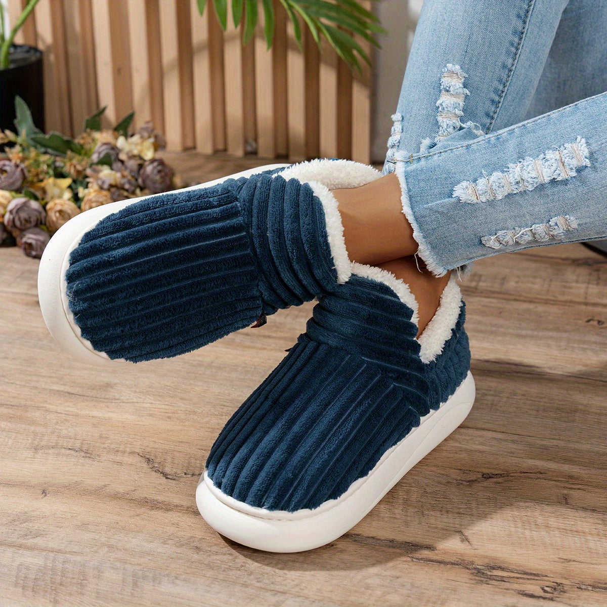 CozyStep™ Plush Home Slippers