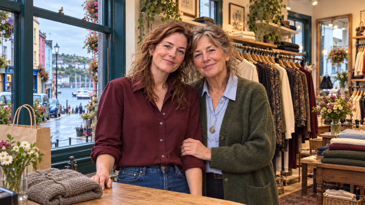 A warm moment shared in our boutique