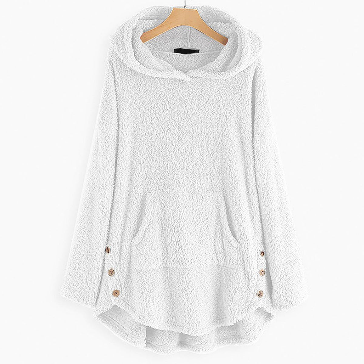 Agnes - Elegant Plush Hoodie