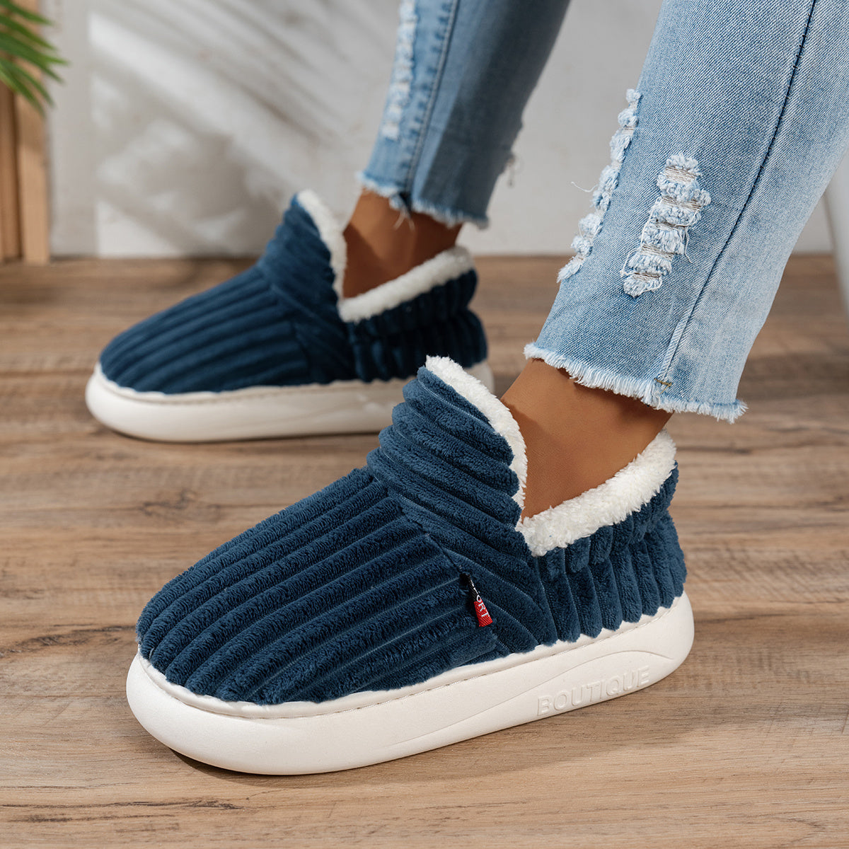 CozyStep™ Plush Home Slippers