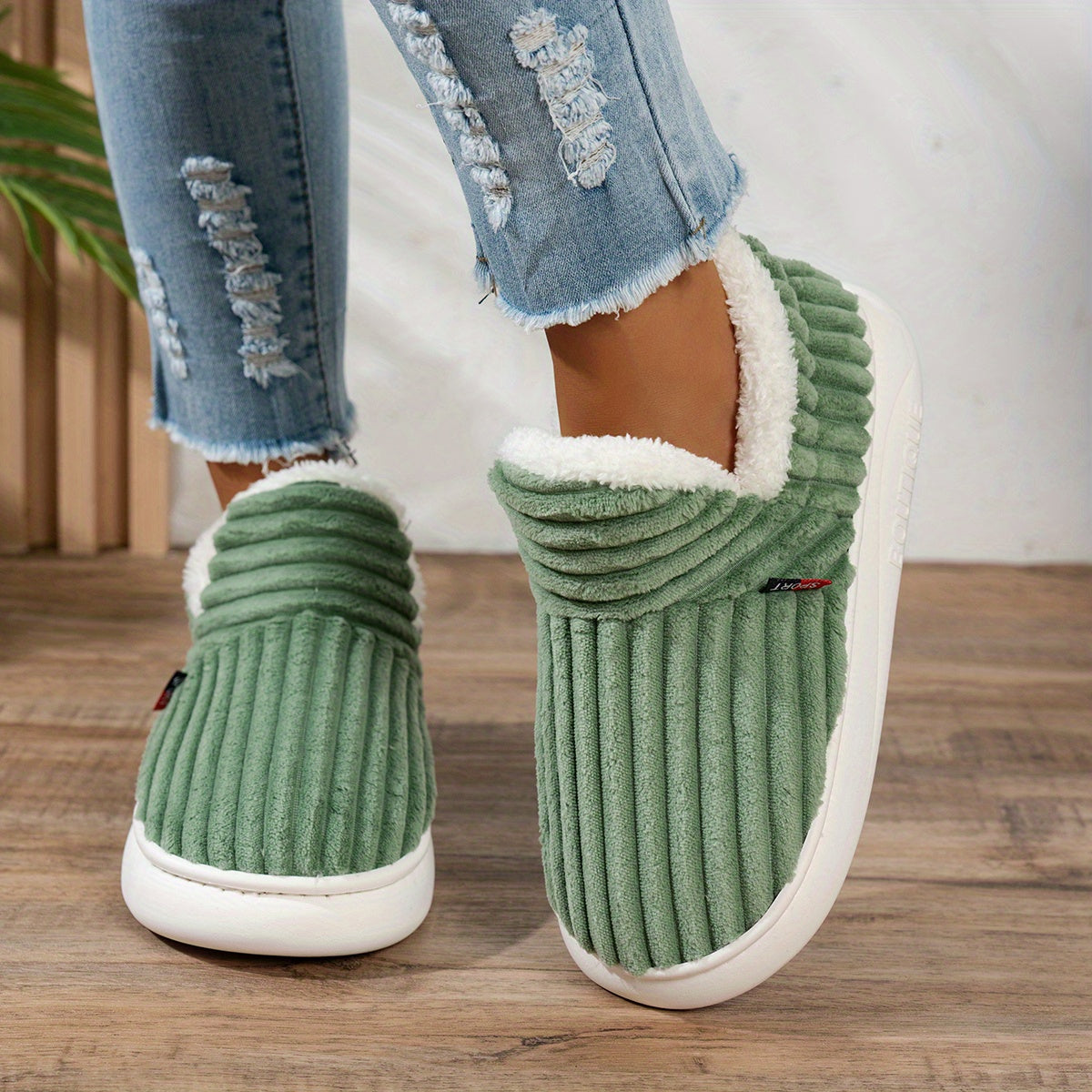 CozyStep™ Plush Home Slippers