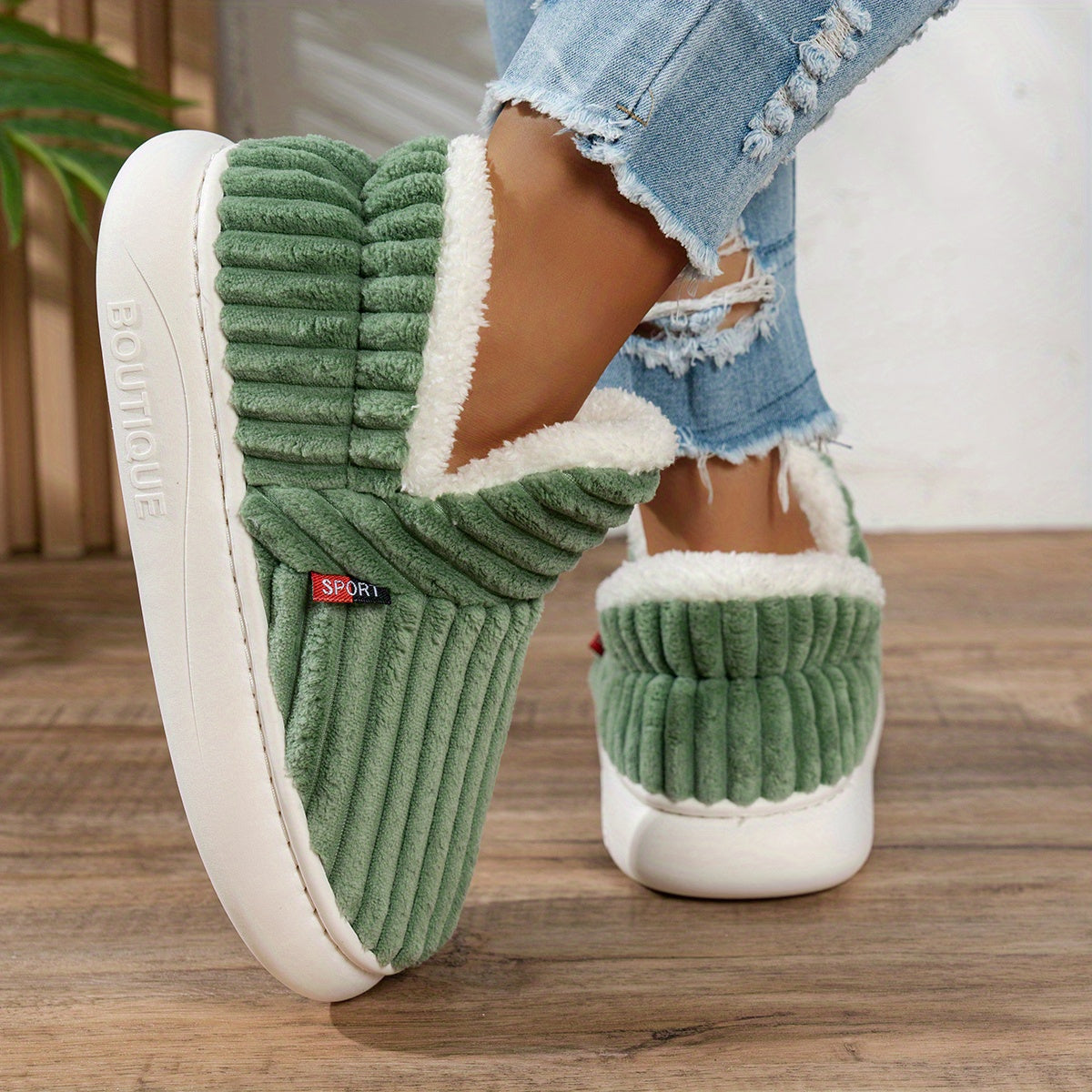CozyStep™ Plush Home Slippers