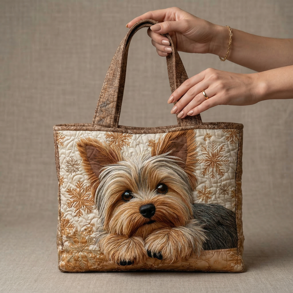 Handmade Bag - Adorable Yorkshire Terrier