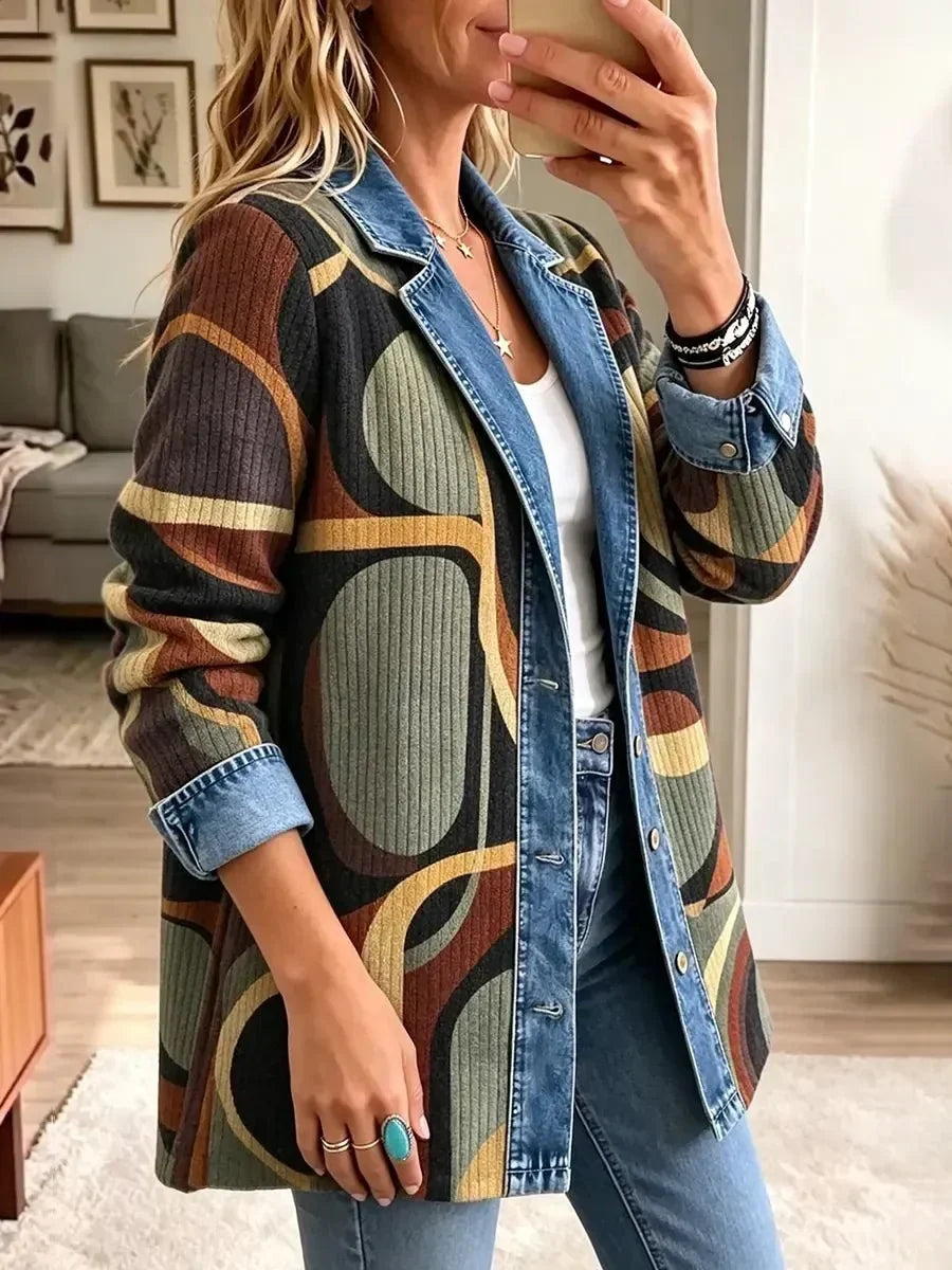 Avery | Abstract Pattern Jacket
