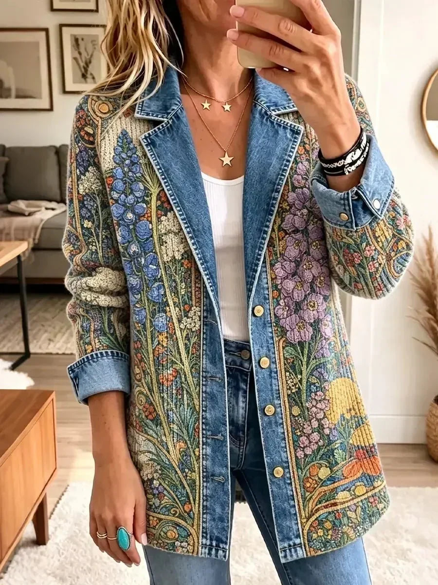 Elizabeth | Botanical Pattern Jacket
