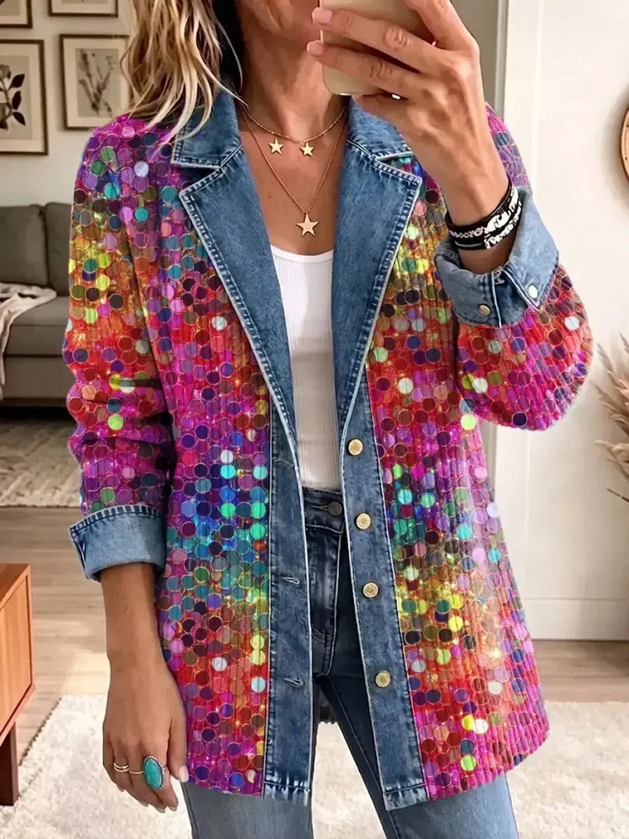 Eleanor | Colourful Pattern Jacket
