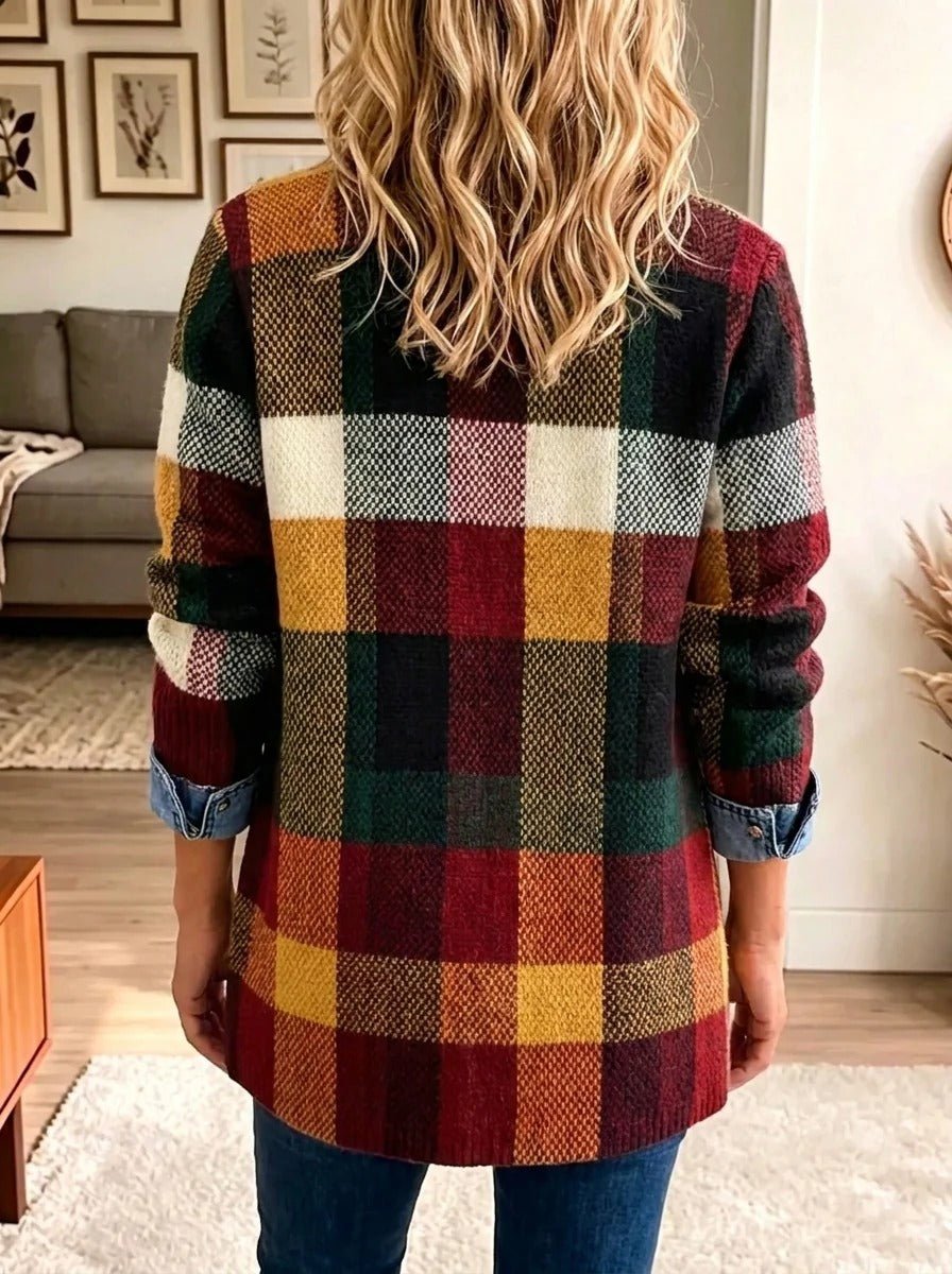 Isabella | Autumn Plaid Jacket