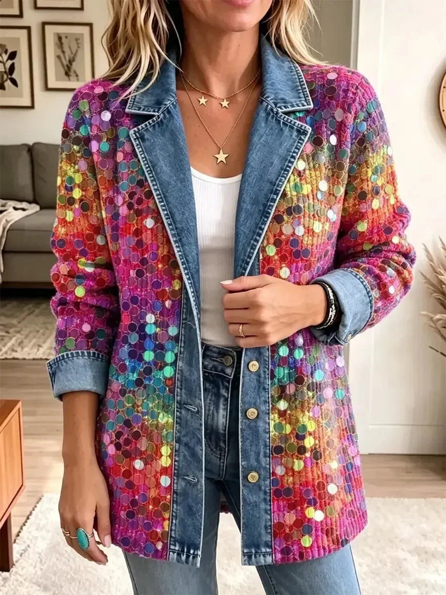 Eleanor | Colourful Pattern Jacket