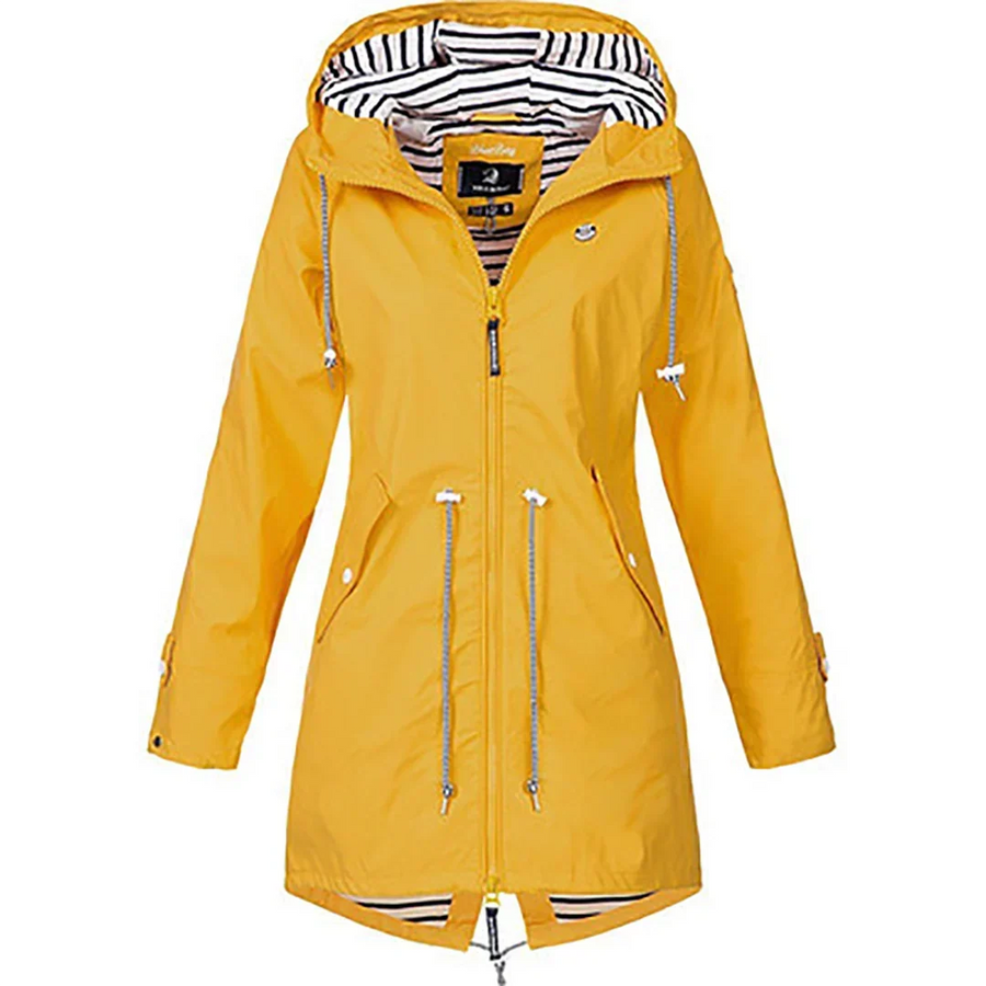NOOR | ELEGANT RAINCOAT WITH FLATTERING FIT