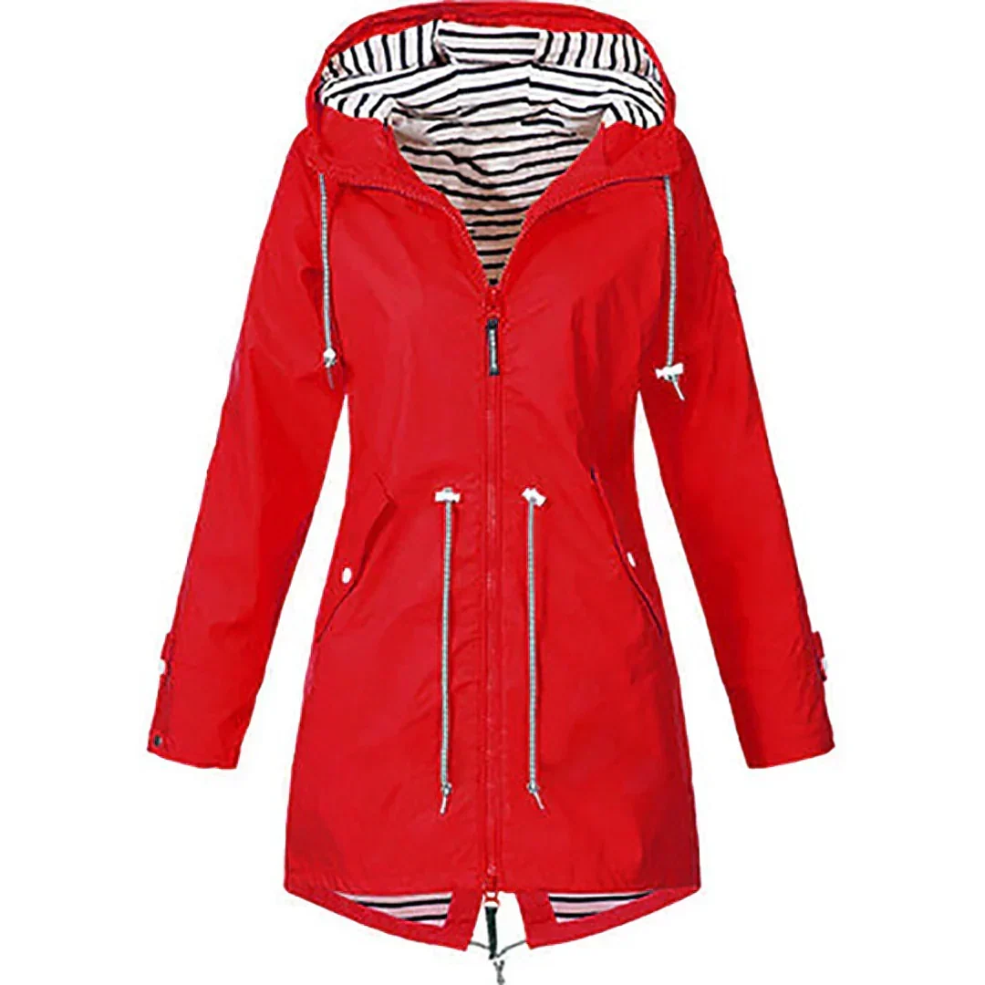 NOOR | ELEGANT RAINCOAT WITH FLATTERING FIT