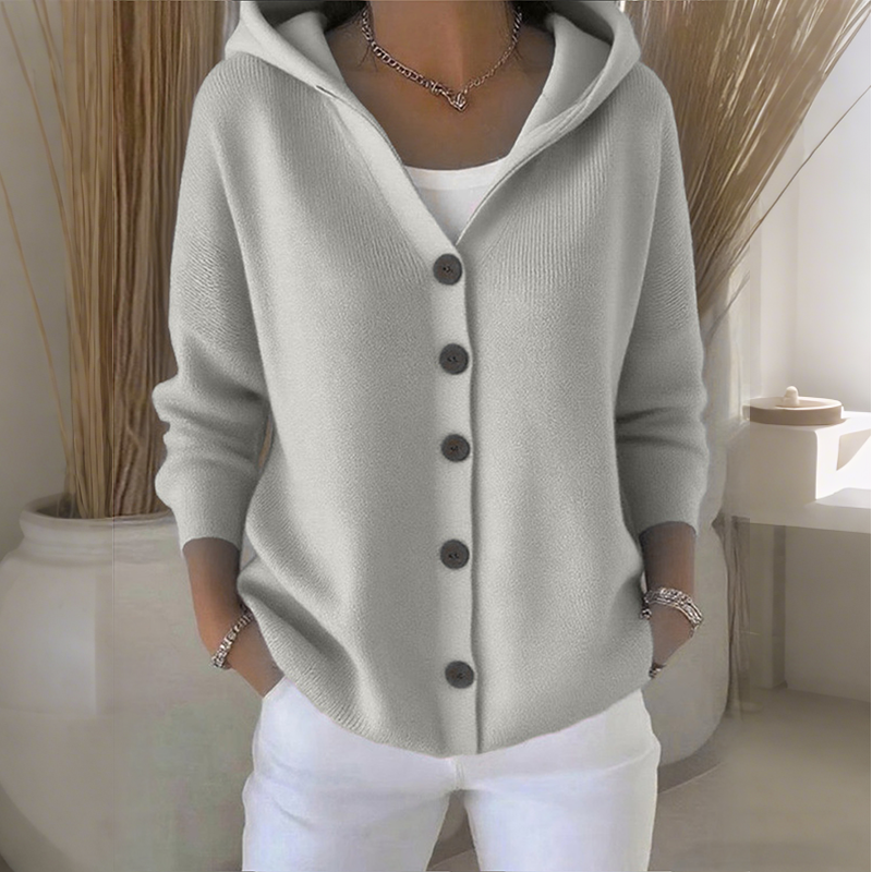 Nuala Hooded Knit Cardigan