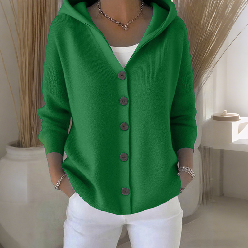 Nuala Hooded Knit Cardigan