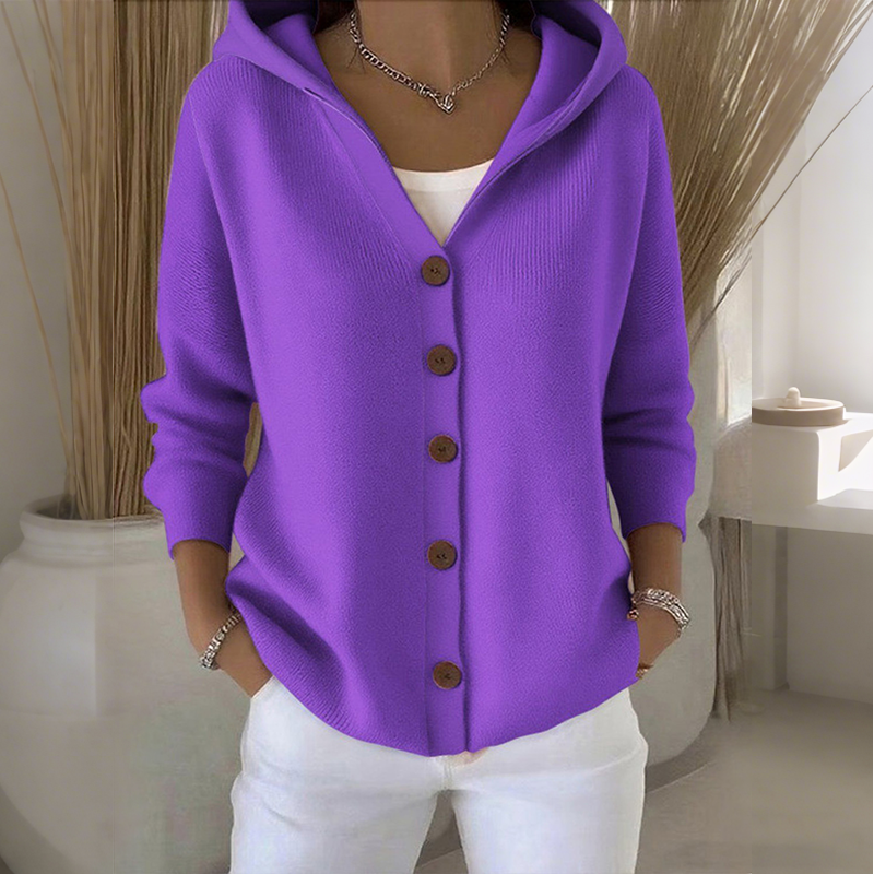 Nuala Hooded Knit Cardigan