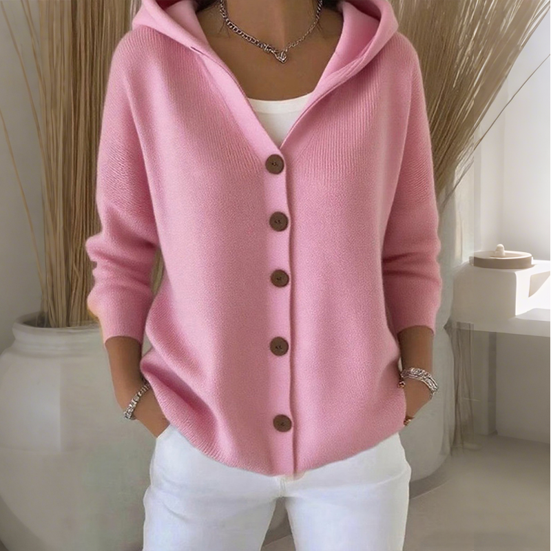 Nuala Hooded Knit Cardigan